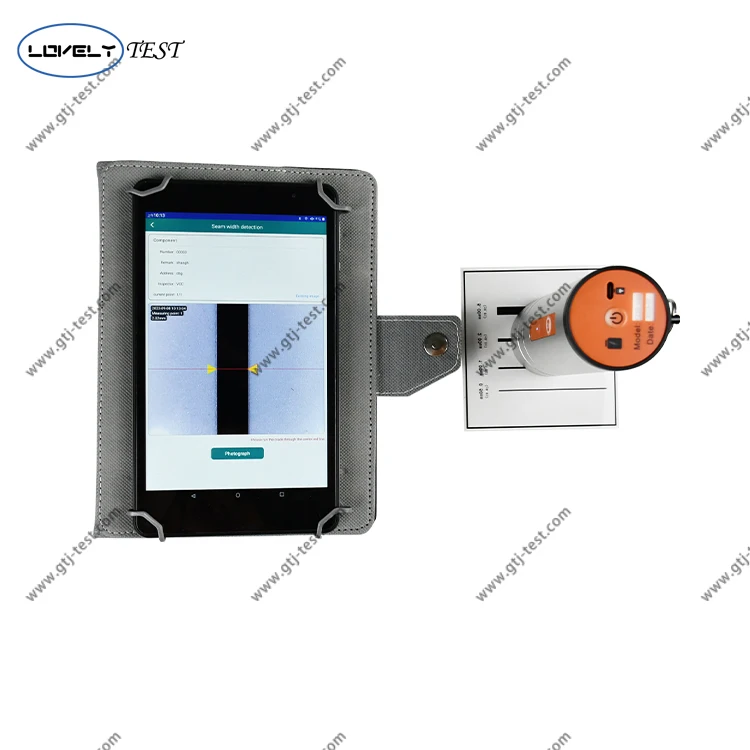 

Wireless Crack Width Gauge for Concrete Testing