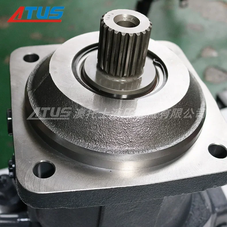 Hydraulic motor A6VM 80 displacement, axial piston type, high speed motor, rotary excavator hoisting motor assembly