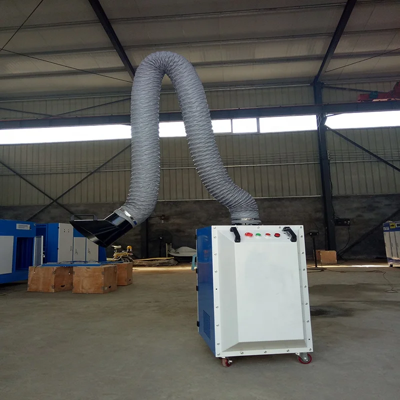 Industrial Dust Collector Workshop Dust Removal Equipment Fume Particle Filter Fume Extractor