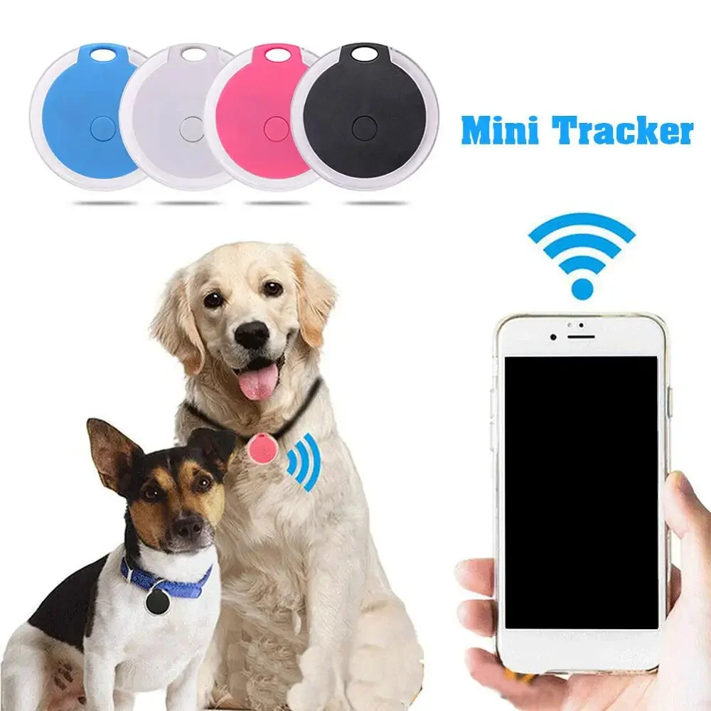 Wireless Pet Dog Cat GPS Smart Tracker Bluetooth-compatible Locator Antilost Tracker Alarm Mini Tracking Key Finder Auto Tracker