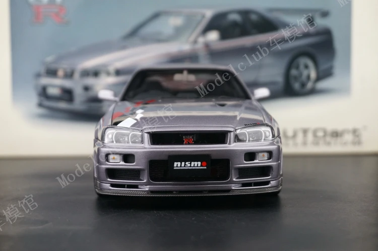 Autoart 1:18 R34 S-tune Series JDM Alloy Full Open Limited Edition Resin Metal Model Ornament Toy Birthday Gift