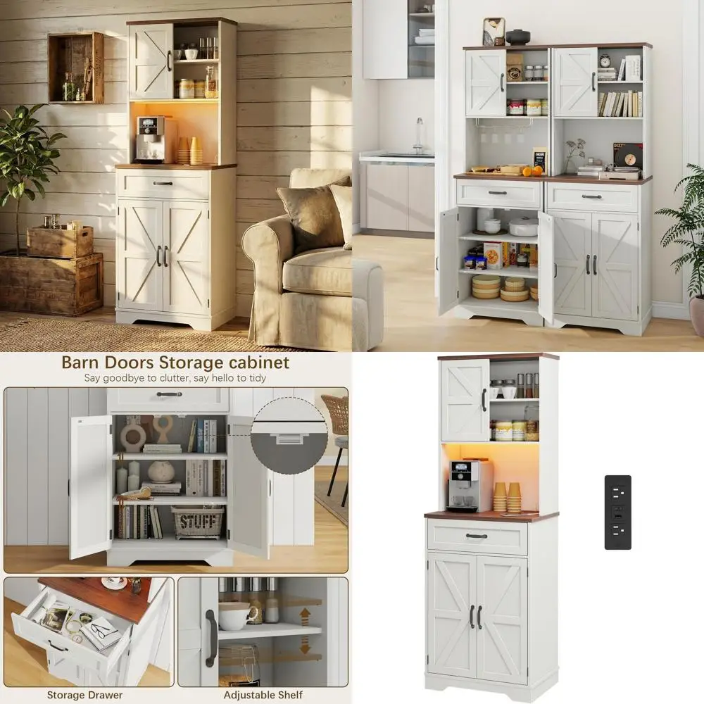 68" Armhouse Storag…