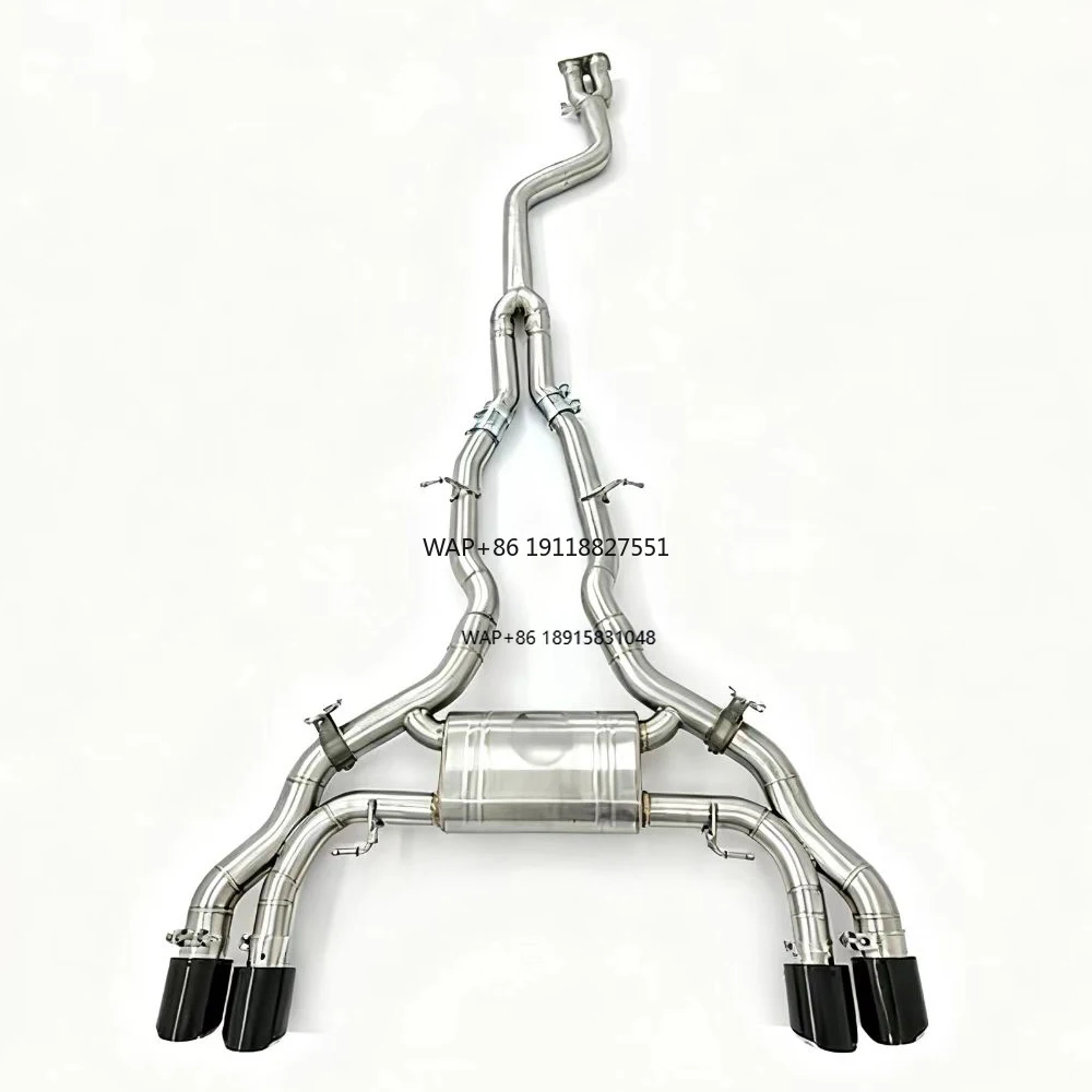 Modified Mid-Rear Section Smart Valve-Controlled Exhaust System, High-Performance Exhaust for X3M X4M (F97 F98) 2018-2023