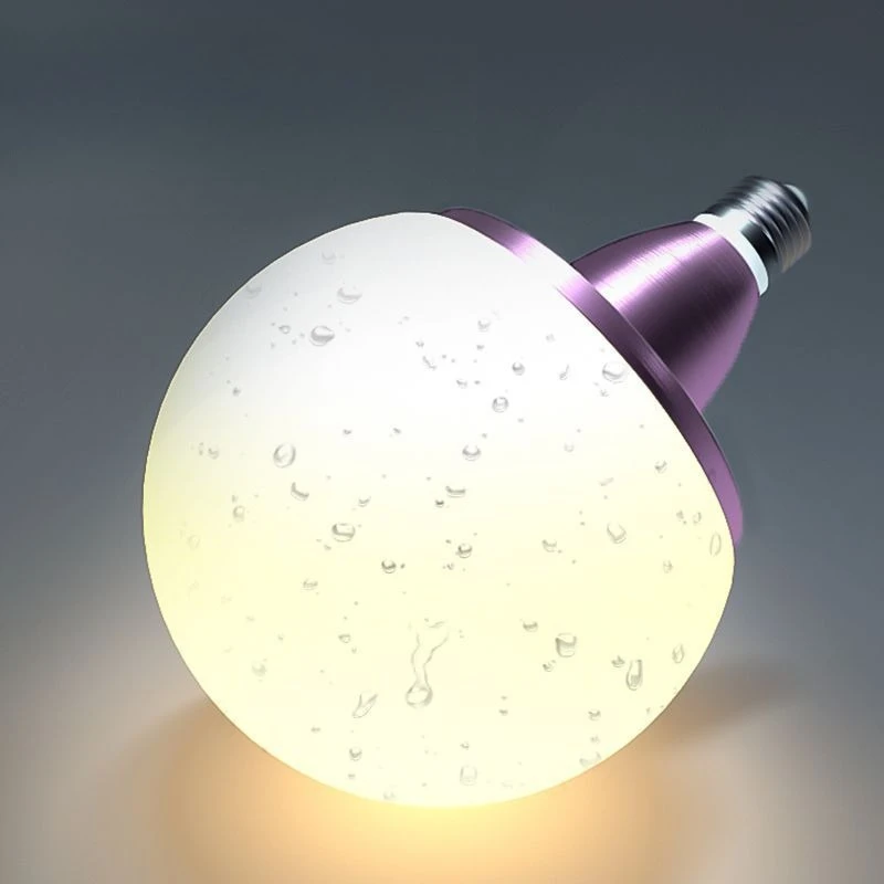 

Modern Aluminum Dragon Ball LED Bulb Tri-Color Changing E27 for Living Room Bedroom Balcony Lighting