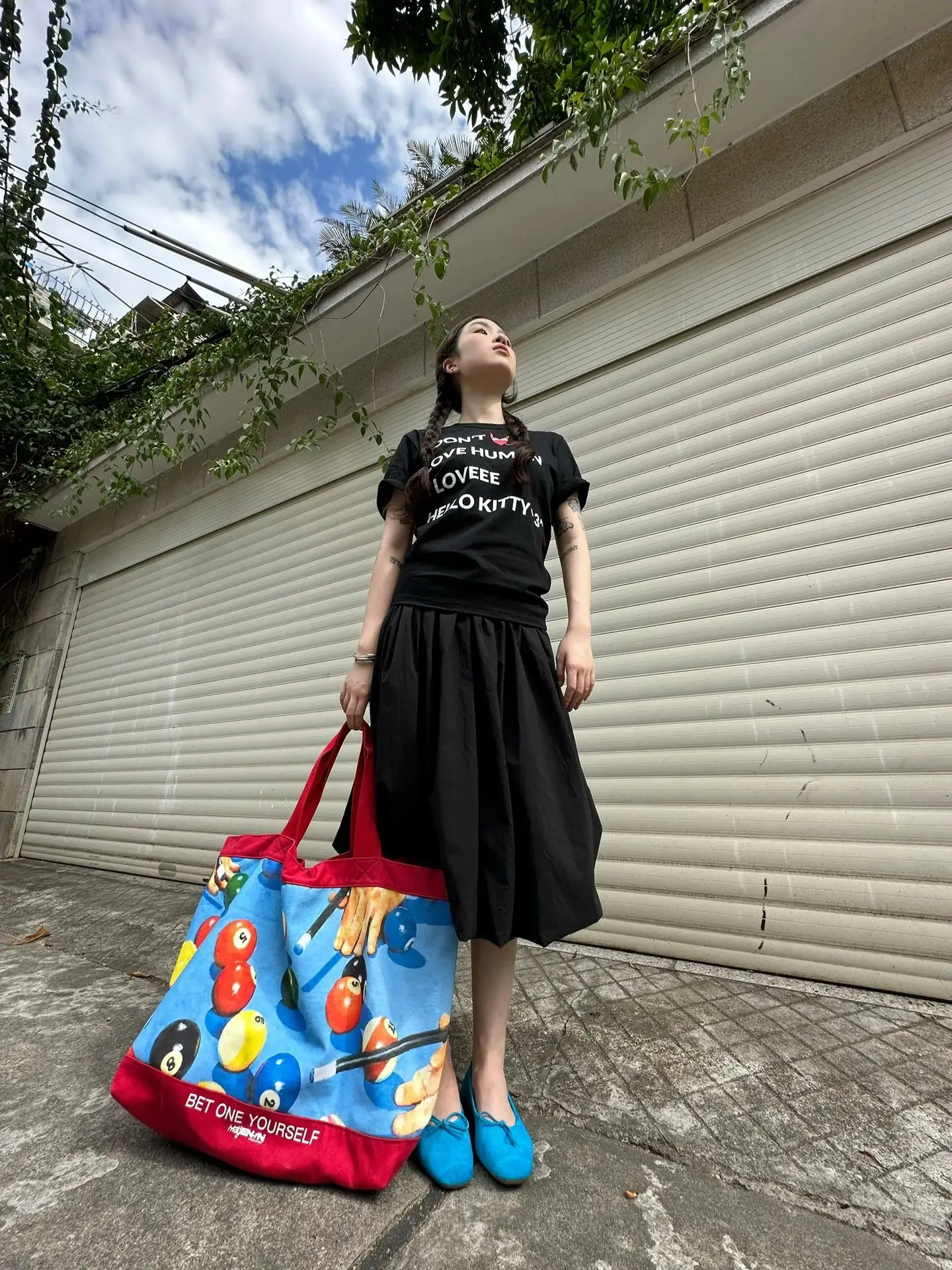 Original Design A-Line  Skirt for Women Spring Summer New Style Pleated Fluffy Half-length Skirt High Waist Midi Skirt