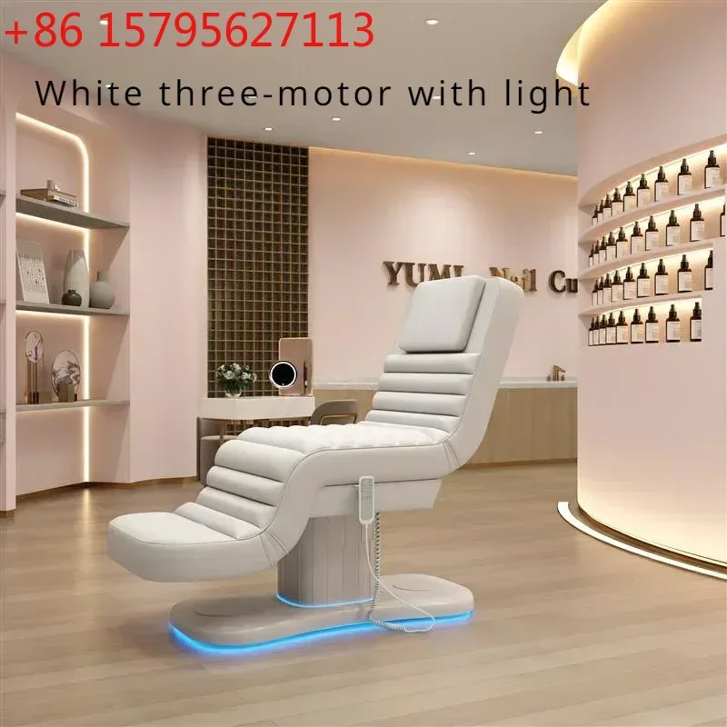 

Электрическая косметологическая кушетка для салонов красоты, электрическая подъемная кушетка для ухода за кожей, спа-массажный стол, инъекционная кушетка от производителя