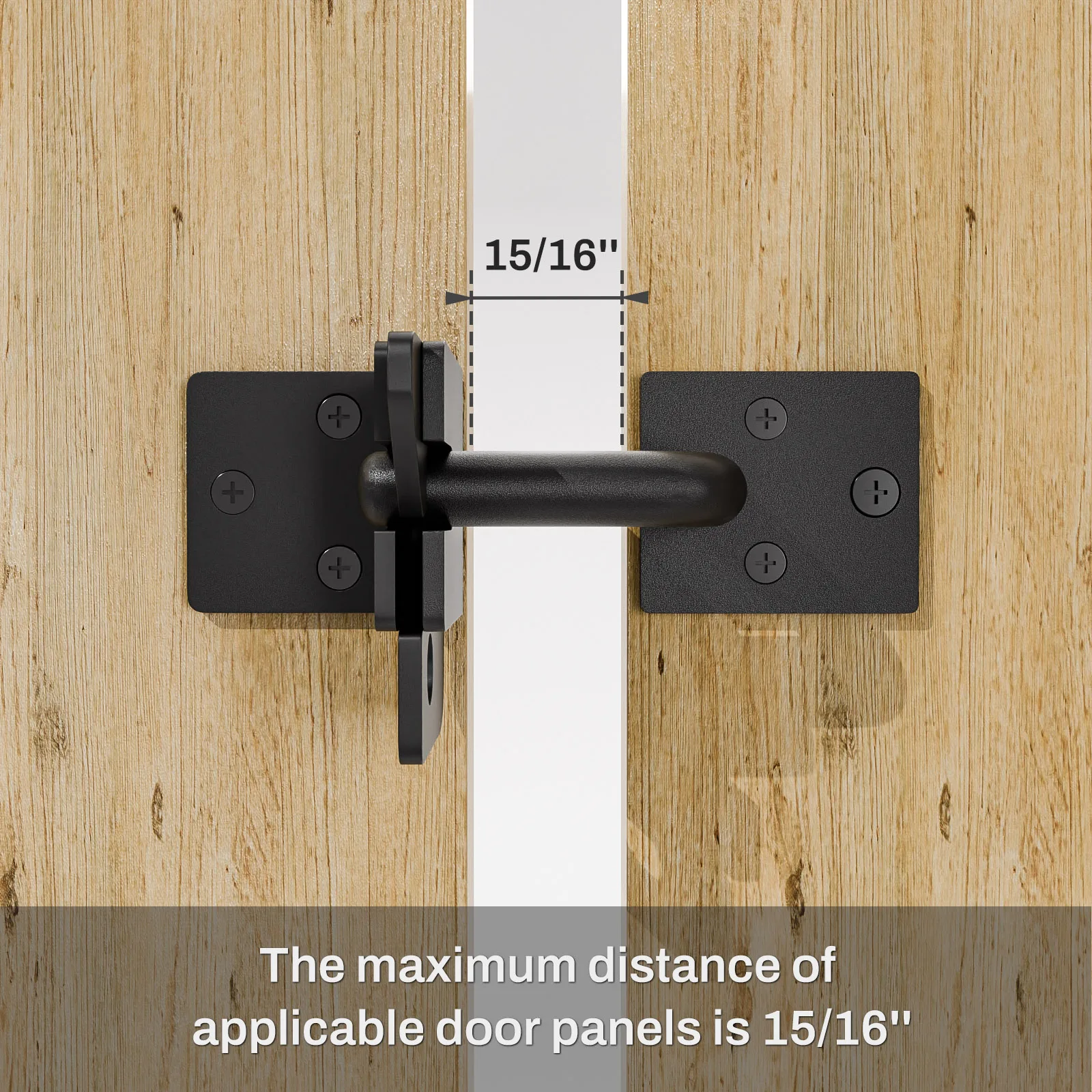 Cerradura para puerta de valla de servicio pesado CCJH, duradera y a prueba de humedad, cerradura para puerta de jardín