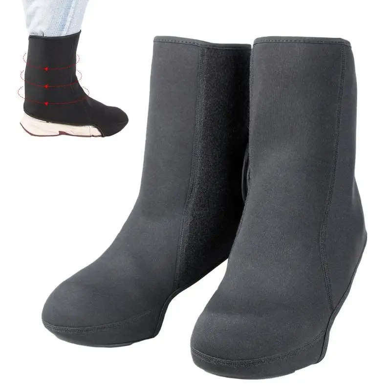 

Cycling Shoe Covers Winter 2X Protective Motorcycle Shoe Covers Boot Warmers Winter Sport Accessory Thermal Boot Covers Shoe