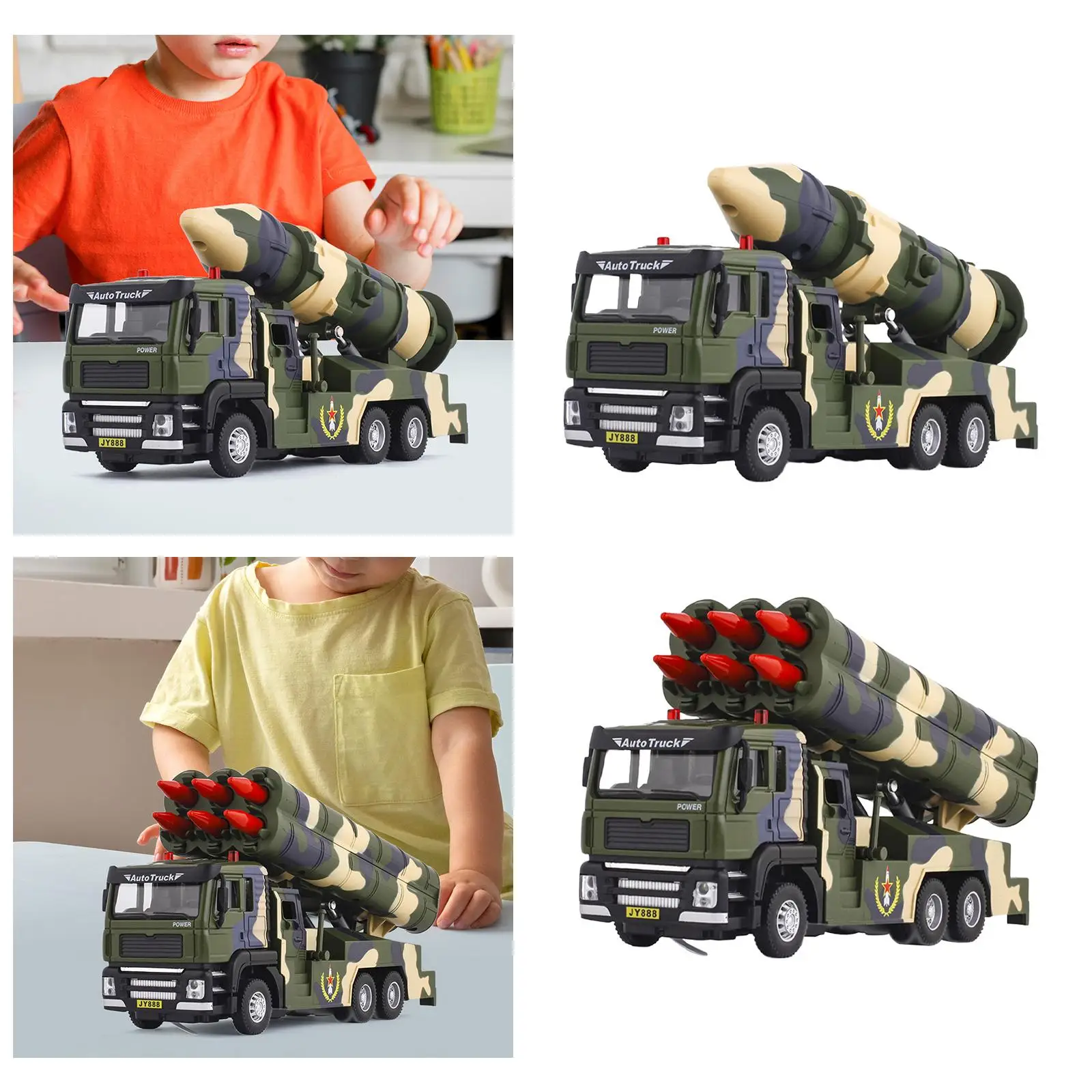 

1/32 Pull Back and Go Car Model Display Realistic with Light and Sound Tabletop