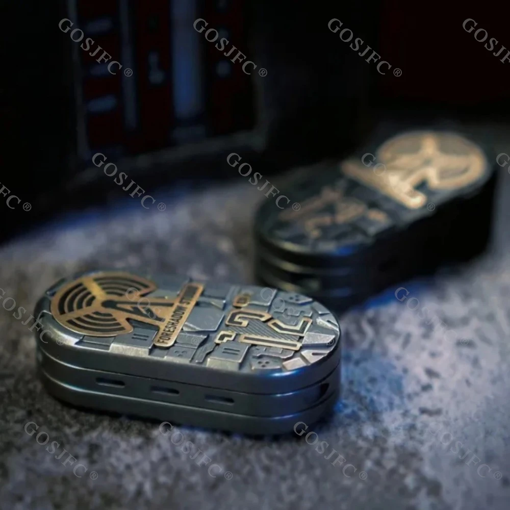 الوكيل EDC الحرس برج دفع المنزلق الزركونيوم ضبط شوكة تململ المنزلق ألعاب متململة الكبار التصاميم الأصلية أدوات تخفيف القلق #4