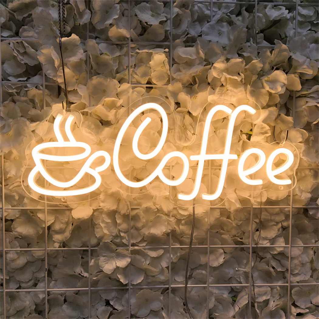 LED Coffee Neon Sign USB Power - Coffee Tea Neon Sign recensione e prezzo