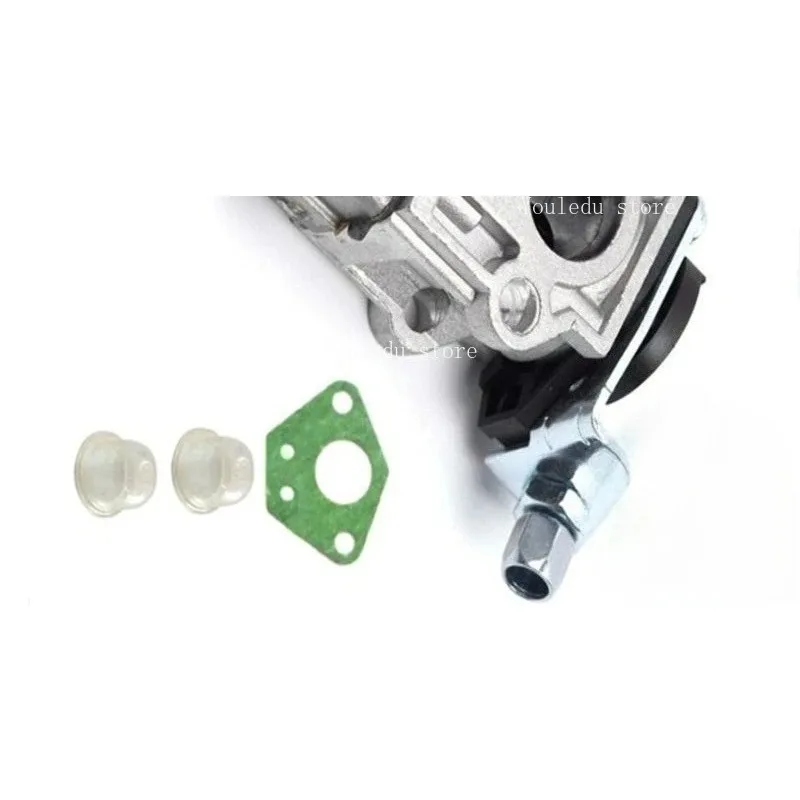 

Подходит для карбюратора MP15 15 мм 1E40-5 43cc 49cc 52cc, масляного стакана, бумажных прокладок, деталей двигателя