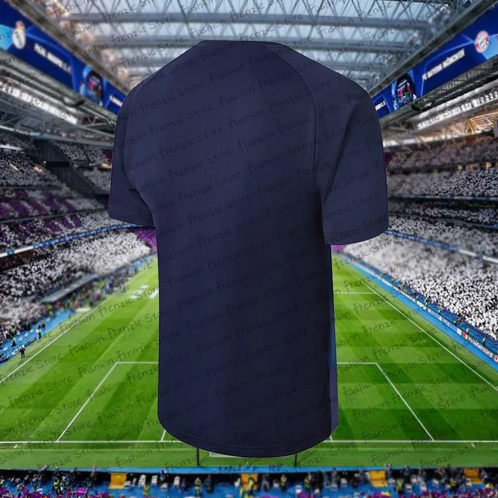 

24-25 New Men's Sports T-shirts Special FC Porto 'Stop The Purple' Design Edition Kit Team Uniform Football Short Sleeve Shirts