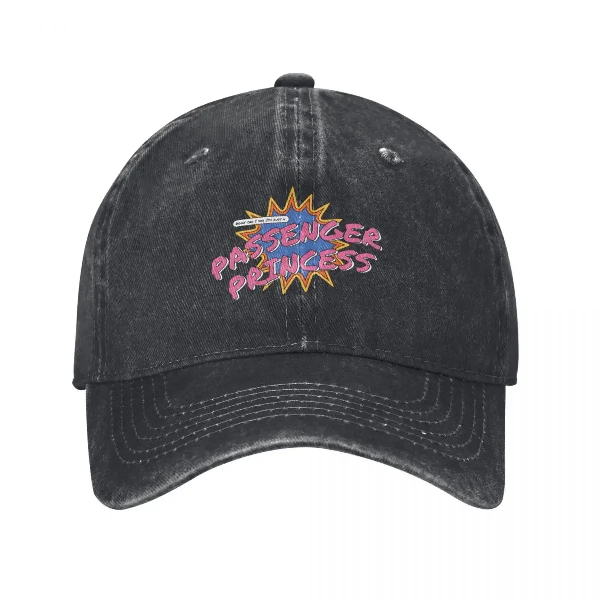 Comic Style Passenger Princess Baseball Cap Vintage Golf Hat Man Girl Men's