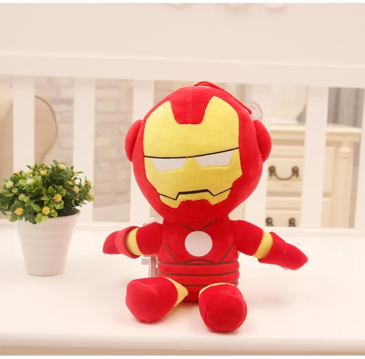 Hot Man Spidermaned Plush Toys Movie Dolls Marvel Avengers Soft Stuffed Hero Captain America Iron Christmas Gifts for Kids