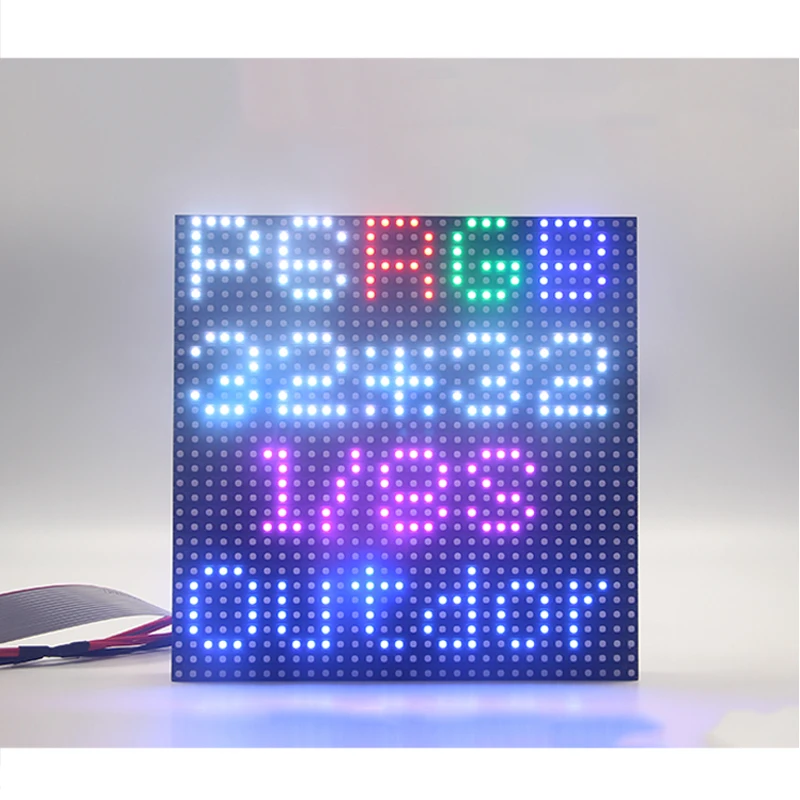 AiminRui P6 LED Sign Display Outdoor Full Color RGB Module  Panel SMD3535 192*192mm Advertising Board 1/8Scan 32 x 32pixels