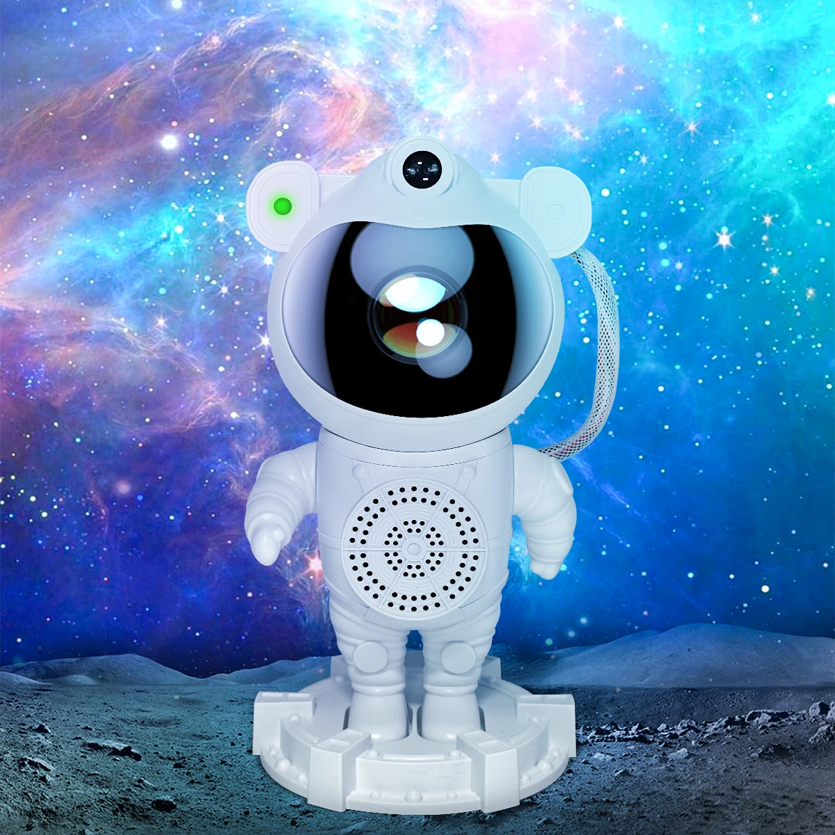 

Настольная лампа в стиле космического космонавта с несколькими функциями регулировки освещения, с белым шумом, атмосферная вечеринка.