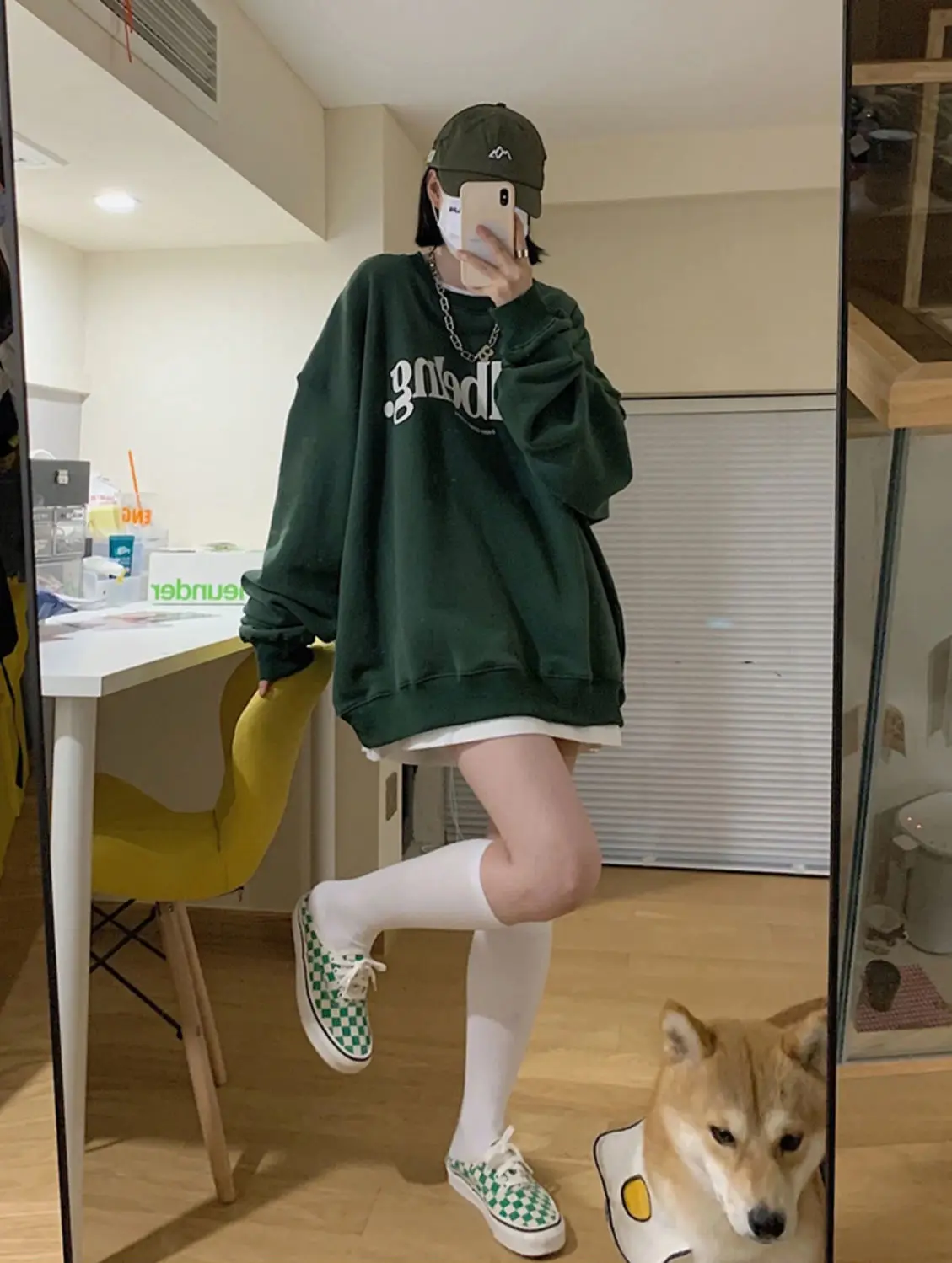 レディース スウェットシャツ 冬服 女性用 ジップアップ 暖かい ネイビーブルー トレンディ インス ヒップホップ トップス オーバーサイズ ニッチ ハイストリート ヴィンテージ ドゥ オールド