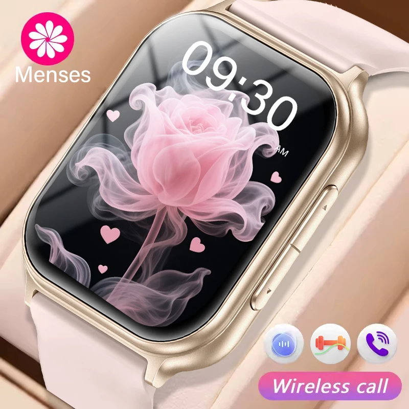 

2026 New Sports Smartwatch 700mAh Battery Fitness Tracker IP68 Waterproof Heart Rate Bluetooth call Smartwatch Men's and Women's