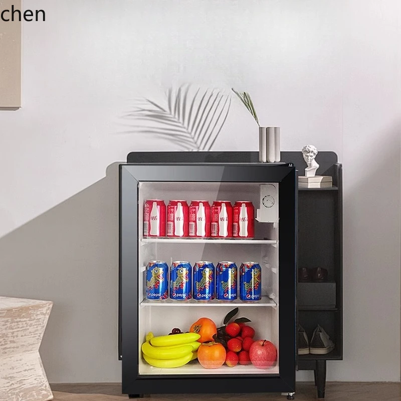 HXL Ice Bar ตู้เย็นขนาดเล็กในครัวเรือนสํานักงานเครื่องดื่มไวน์แดงตู้เย็นขนาดเล็ก