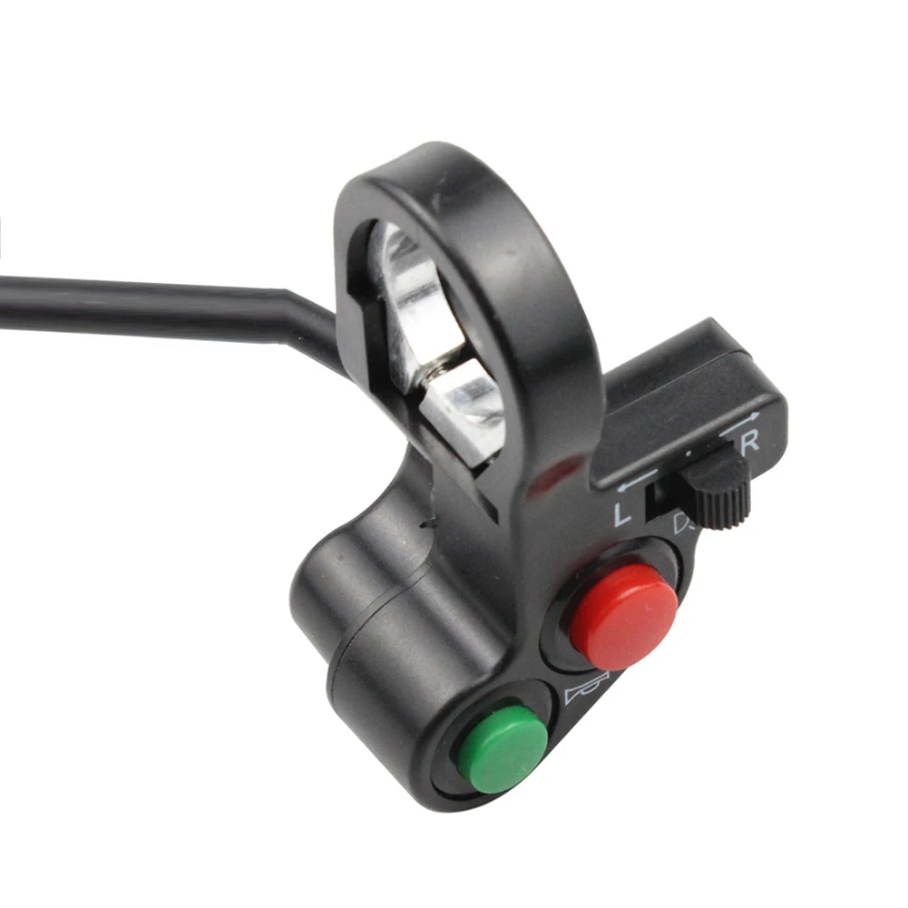 دراجة نارية التبديل المقود التبديل دراجة سكوتر كهربائية القرن بدوره إشارات تشغيل/إيقاف زر مفتاح الإضاءة دراجة نارية الملحقات