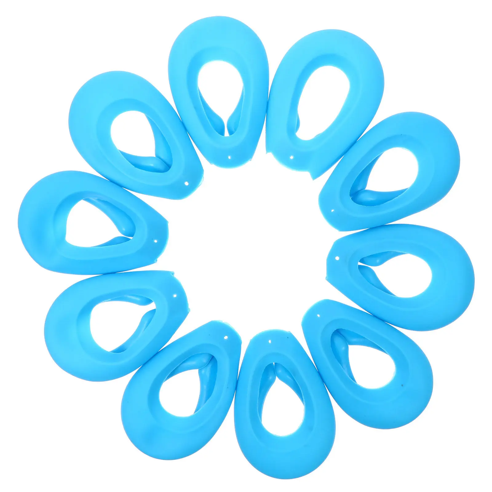 5Pairs Hairdressing Ear Cover Ear Protector Soft Silicone Hair Dyeing Accessories for Hair Coloring Bath Bathing Use