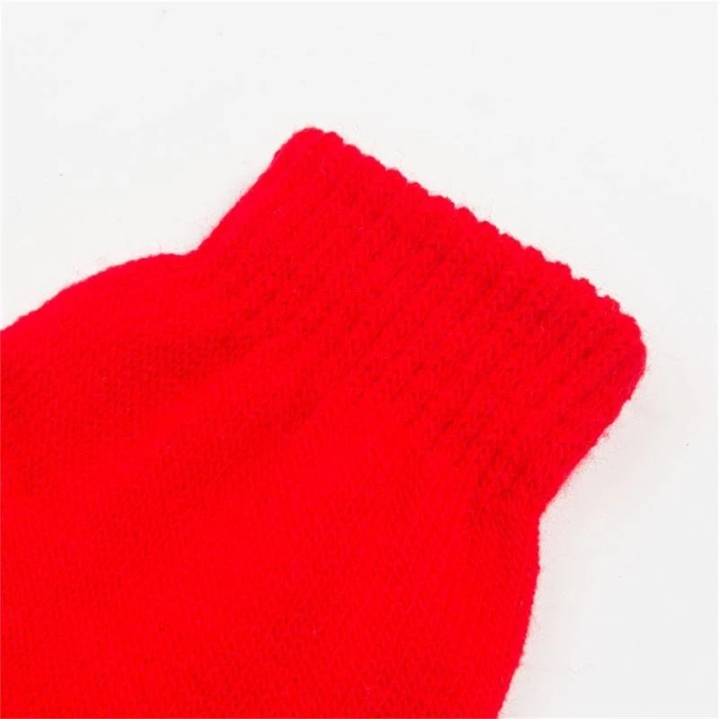 قفازات متماسكة في فصل الشتاء قفازات الأطفال الدافئة والعصرية