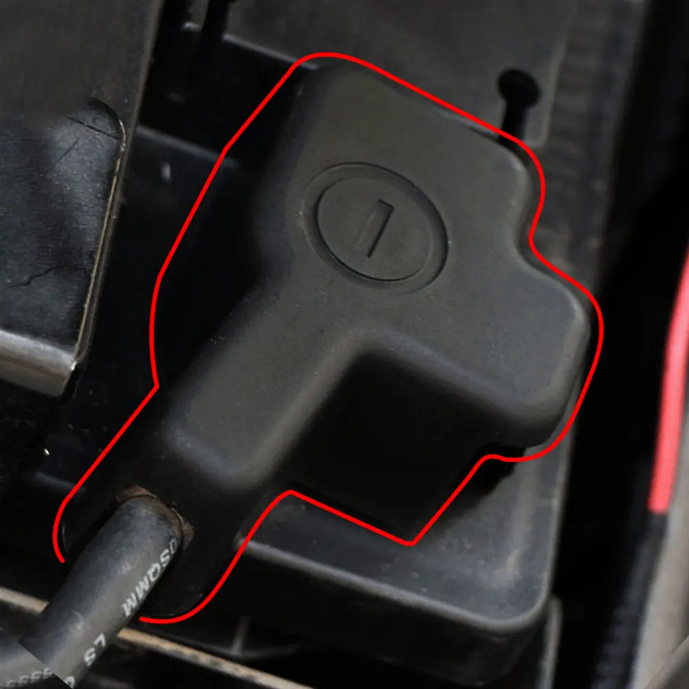ABS Car Battery Negative Protection Cover Case Clip Protector for Chevrolet Cruze Sedan Hatchback 2009-2014 Accessories