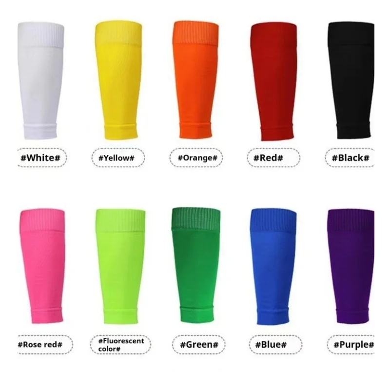 3 pares de calcetines de fútbol de compresión deportivos de color aleatorio con tipo de inserción, calcetines profesionales, mangas para piernas, calcetines de compresión para pantorrillas, mangas fijas, esenciales para jugar al fútbol, gran regalo