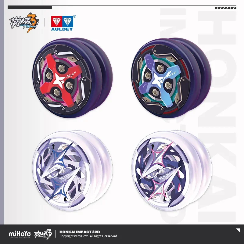[Genuine] miHoYo Game Honkai Impact 3 Senadina Customized YoYo Ball Anime Accessory Cartoon Prop Ornament Cosplay Halloween Gift