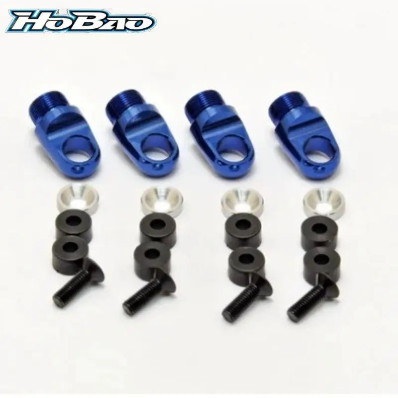 Original OFNA/HOBAO RACING 230108 CNC Alu. Shock Cap, 4Pcs W/Gasket For 1/10 DC1 TRAIL CRAWLER