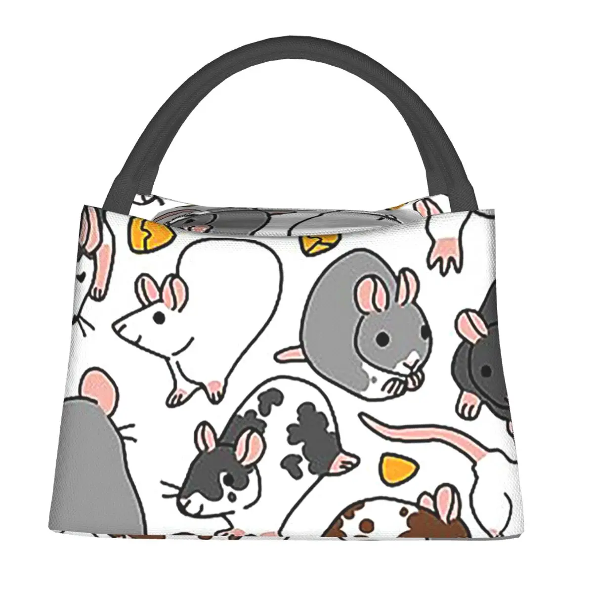Rat Pack Insulated Lunch Bag for Women Children Leakproof Food Boxes Thermal Lunch Box Tote