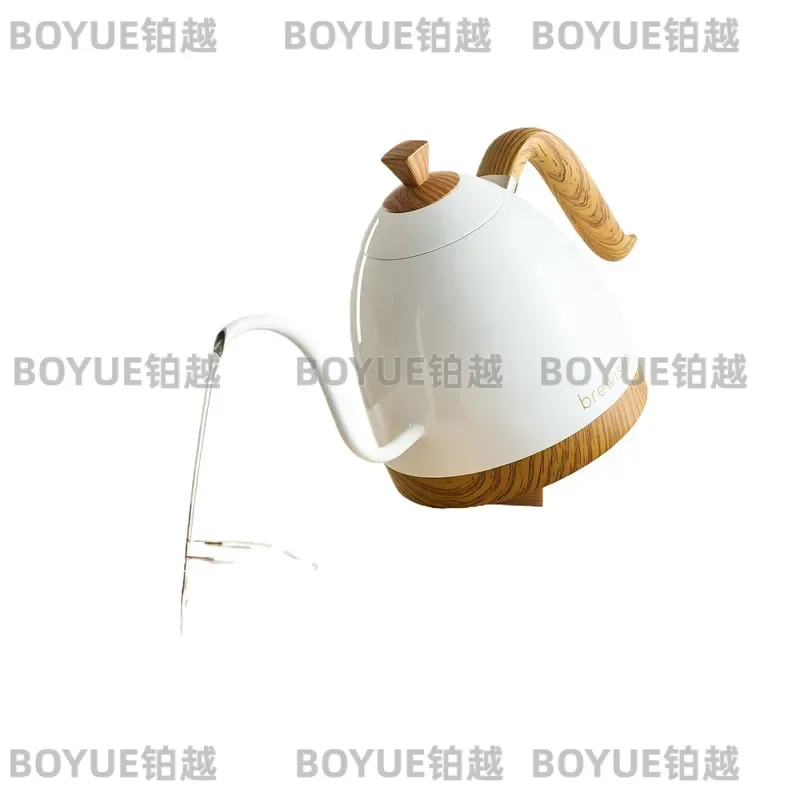 Smart Electric Gooseneck Kettle Variable Temperature Control Stainless Steel Pour Over Coffee Pot Precision Heating for Tea