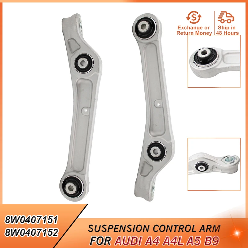 Front Lower Suspension Control Arm for Audi A4 A4L A5 B9 2015 2016 Accessories 8W0407151 8W0407152 8W0407151C 8W0407152C