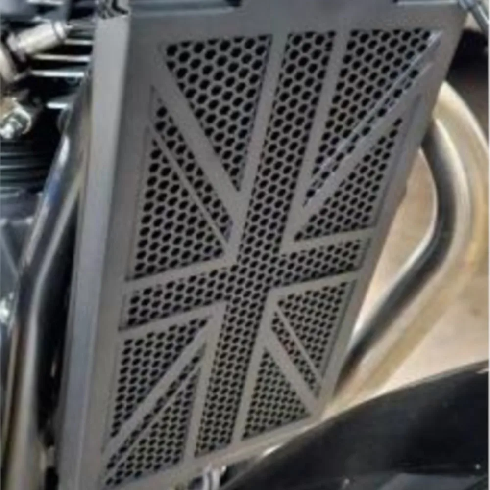 

For Bonneville Thruxton T120 Speed Twin 1200 Street Twin 900 2016-2023 2024 2025 2026 Radiator Guard Grille Cover Protector