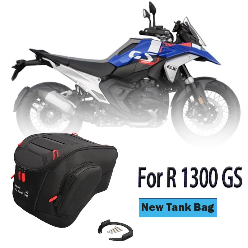 

New For BMW R1300GS GS1300 R 1300GS R 1300 GS 2023 2024 2025 Motorcycle Waterproof Fuel Tank Bag 12L Tool Backpack Portable