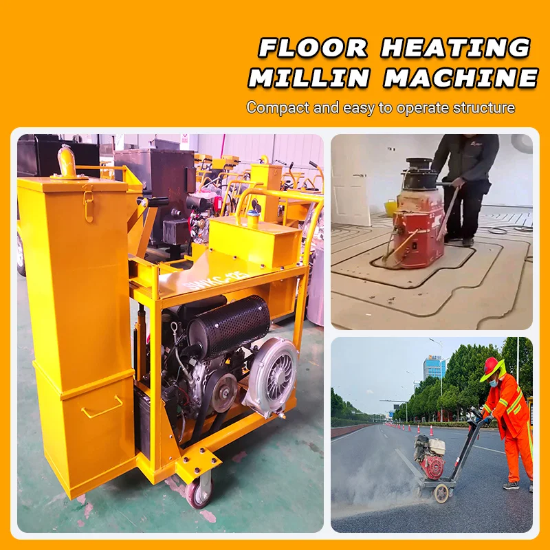 rifier Mini Concrete Scarifier 3phase groove Cutting MachineConcrete Floor Surface Scarifying Machine Manual Concrete Sca