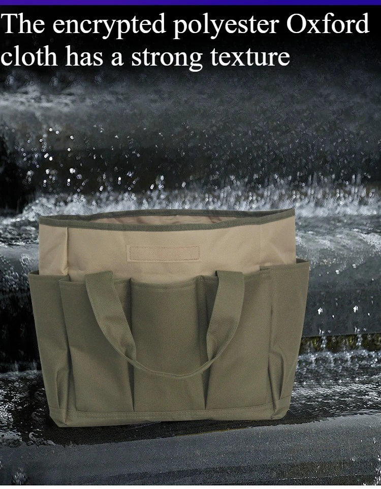 新しいカラーブロックガーデンオックスフォードクロスキット多機能防水ハードウェアキット