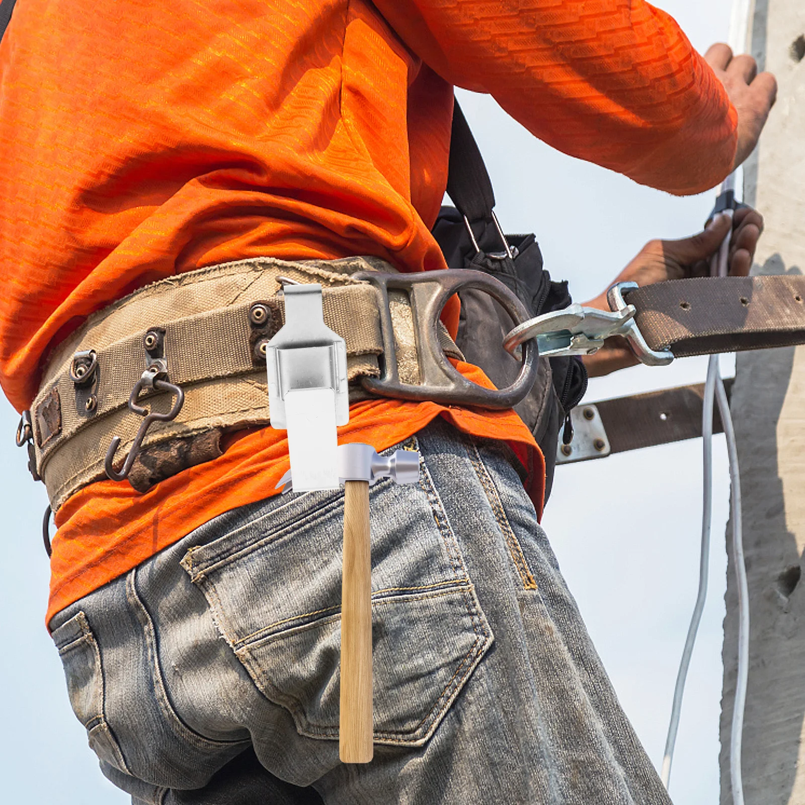 

Charging Wrench Hanger High Grade Steel Tool Holder For Impact Drill Cordless Belt Clip System Electrician Tool Accessory