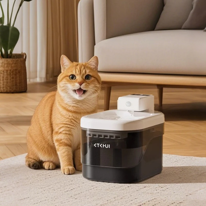 

Cat Water Dispenser Automatic Sensor Water Dispenser Feeder Circulating Live Water Intelligent Cat Dog Pet Feeding Equipment
