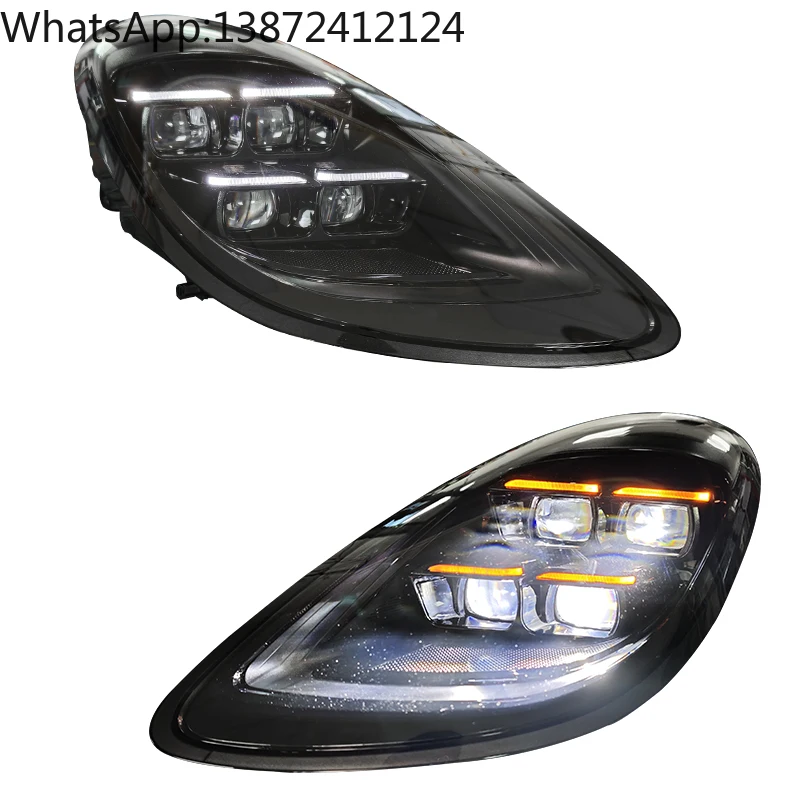 

YU GUANG for Porsche Cayman Boxster 981 High Quality 2012 2015 Head Lamp Head Front Light Upgrade Matrix LED Headlights