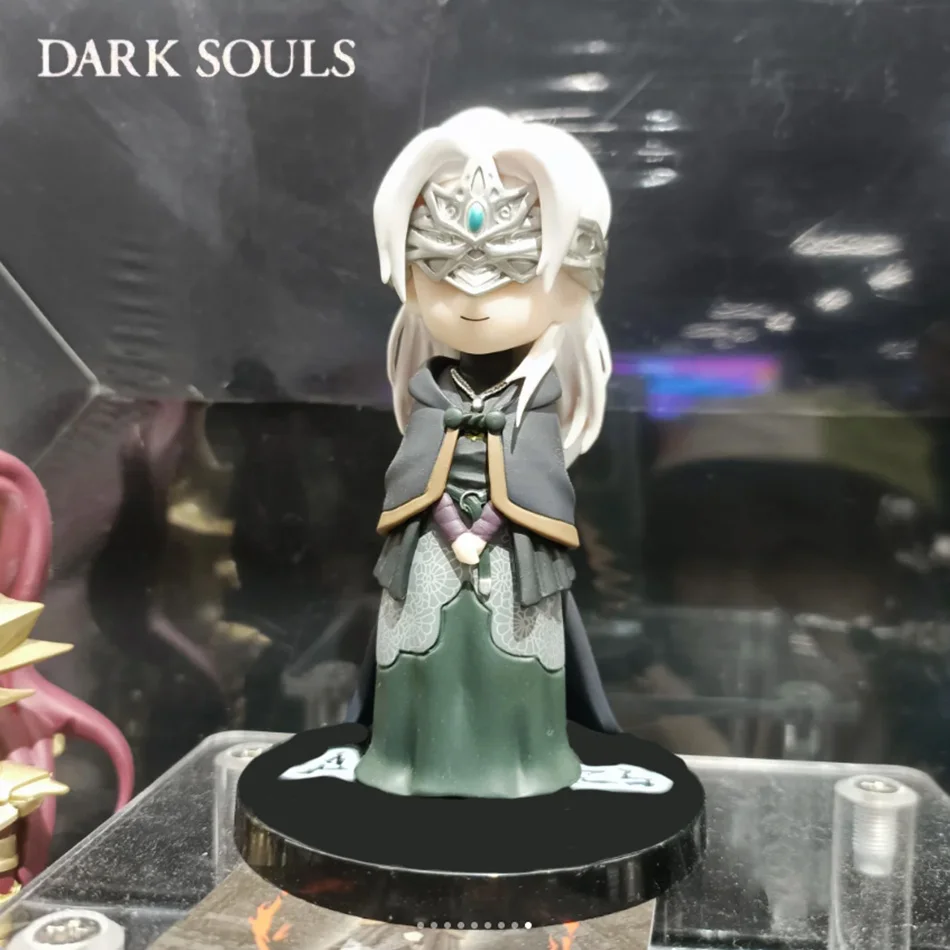 Figura de Acción de Anime Dark Souls, Set de 10 cm, Modelo de PVC de la Princesa Solar Gwynevere, Juguete Decorativo para Coche, Decoración del Hogar, Regalos de Cumpleaños
