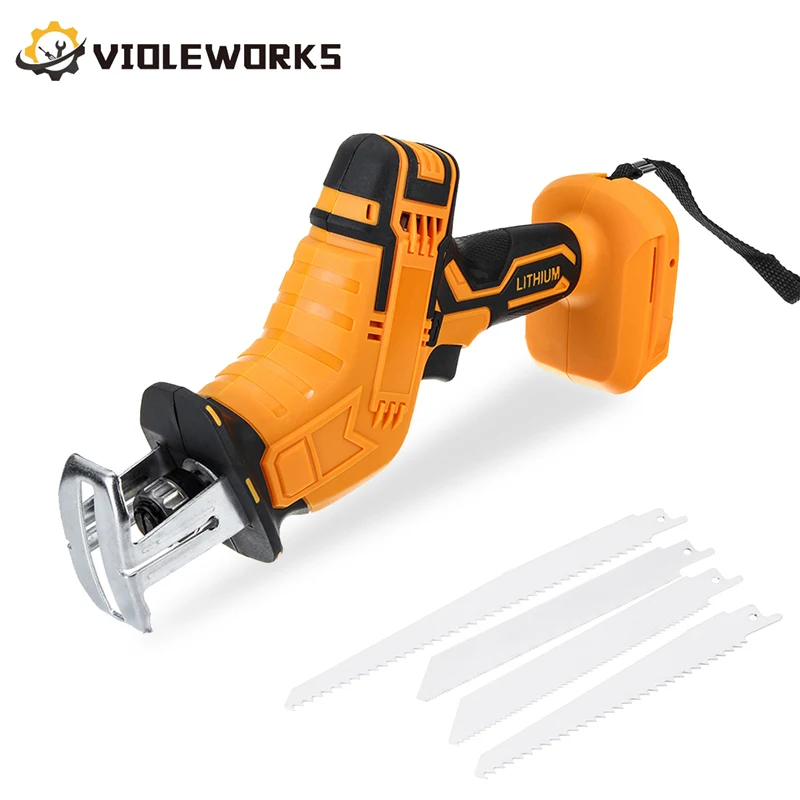 4000Rpm มินิเลื่อยลูกกลิ้งไร้สาย4Pcs Saw ใบมีดสำหรับ Makita 18V ตัวแปรความเร็วโลหะไม้ตัดเครื่อง