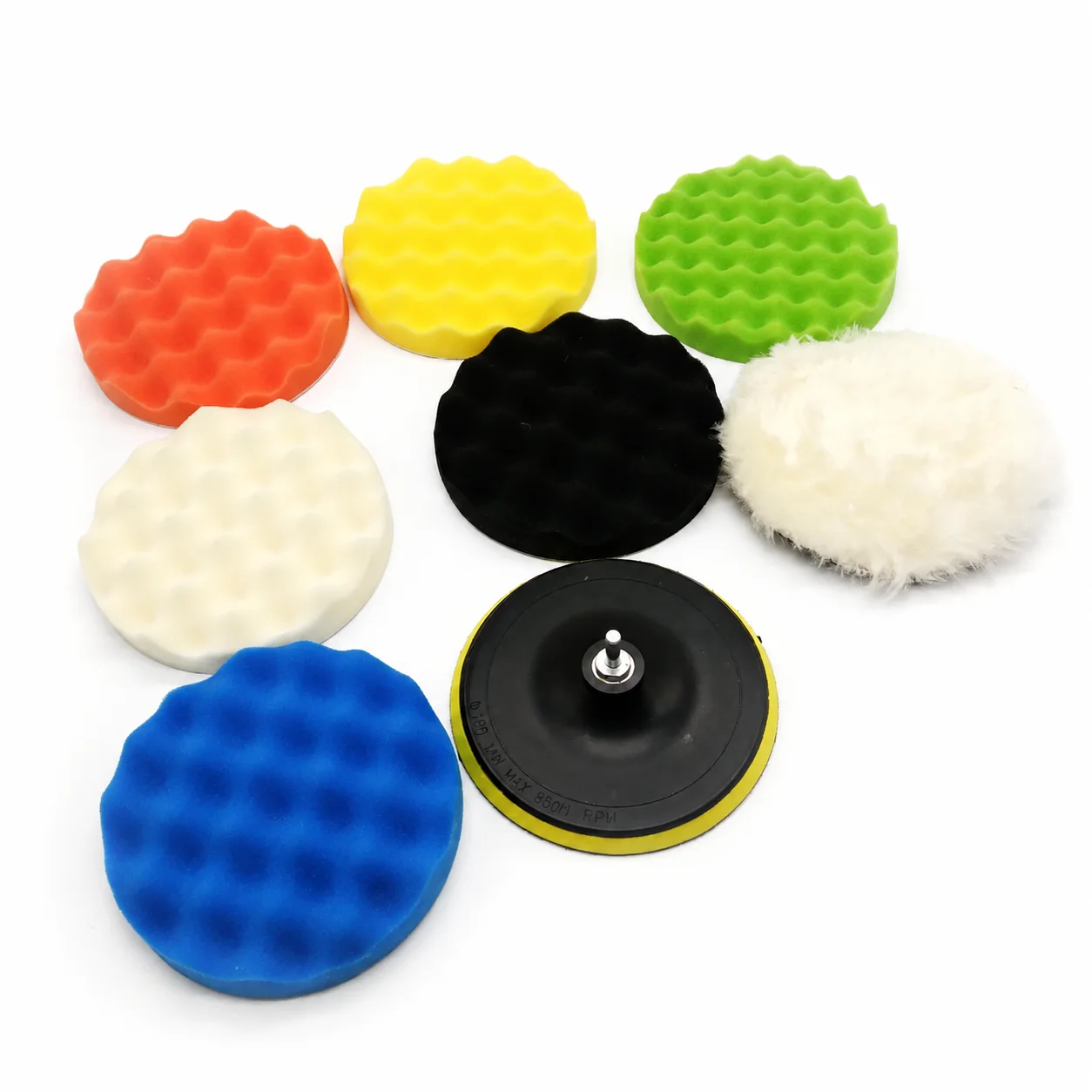 Car Polishing Discs Sponge Wool Pack Polishing Wheel for Easy Car Surface Restoration