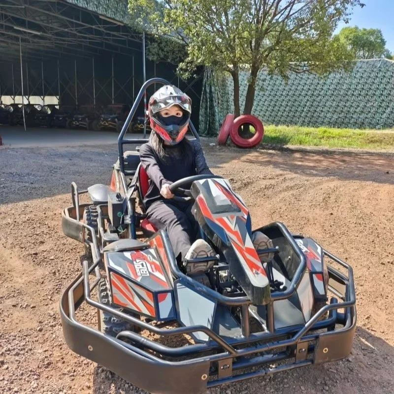Premium Four-Link Suspension System Racing Go Kart Petrol Recreational Karting for Adults 4x4 Drive for Karting Clubs