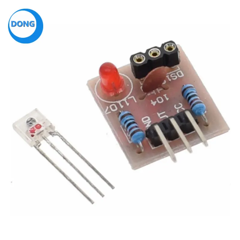 5V Laser Receiver Sensor Detection Module Non-Modulator Tube for Arduino