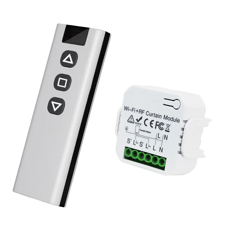 Sterownik rolkowy Tuya WiFi Inteligentny Przełącznik Stykowy Suchy AC 100-240V Inteligentny Dom DIY Wyłącznik Przekaźnikowy