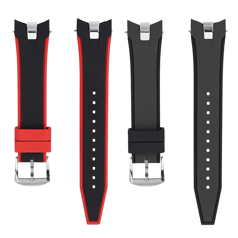 For Seiko SPORTURA series 21mm Curved interface Rubber Watch Band SNAE93J1 SNAE93 SPC089 sports Silicone Watch Band accessories