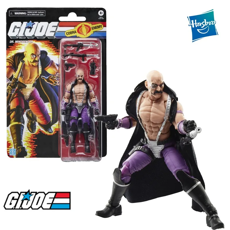 New Hasbro G.I. Joe Classified Series: Retro Cardback Dr. Mindbender