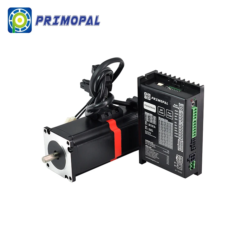 PrimoPal high Performance NEMA11 14 17 23 24 34 hybrid closed loop stepper servo motor with drive kit price